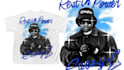 do 80s 90s portrait airbrush graffiti design