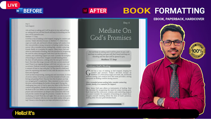 pro book formatting hardcover, ebook, paperback with expert indesign