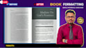 pro book formatting hardcover, ebook, paperback with expert indesign