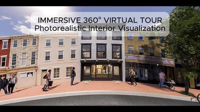 create photorealistic 3d interior renders and 360 tours