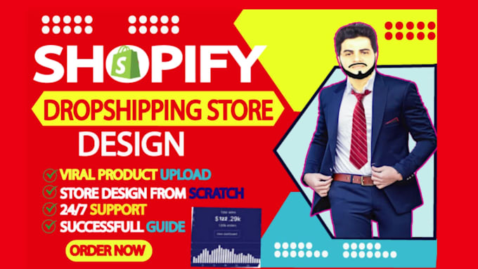 shopify store design, shopify dropshipping store design, shopify store develop