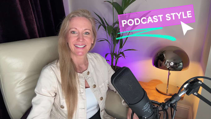 make a podcast style video as a british spokesperson