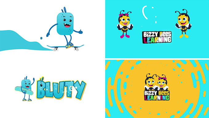 create logo intro for kids youtube channel