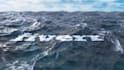 make realistic ocean logo reveal animation