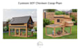 design a custom and easy to build DIY chicken coop plan