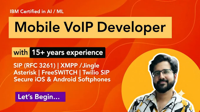 create a linphone softphone voip sip, xmpp, webrtc, twilio or signal app