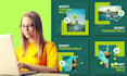 design bulk facebook or instagram post, ads, banner, cover, stories or blog post