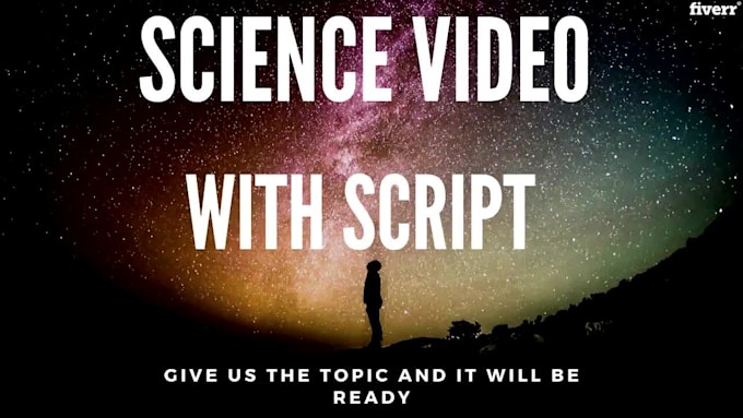 create a science or an educational video