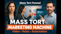 create mass tort video ads, automated social media content engine and strategy