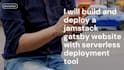 build and deploy a jamstack gatsby website