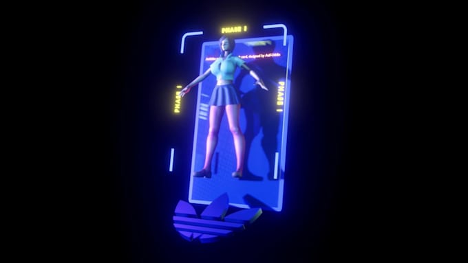 create premium 3d nft card for trading