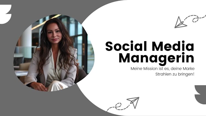 be your social media manager