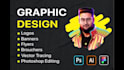 do anything graphic design related, logo, banner, flyer, brochure vector artwork