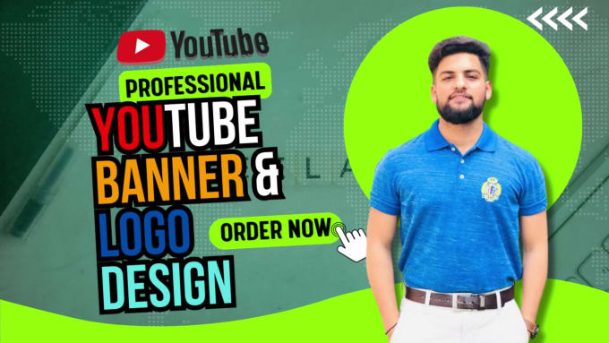 Design a professional youtube banner and logo by Shafay_mahmud | Fiverr