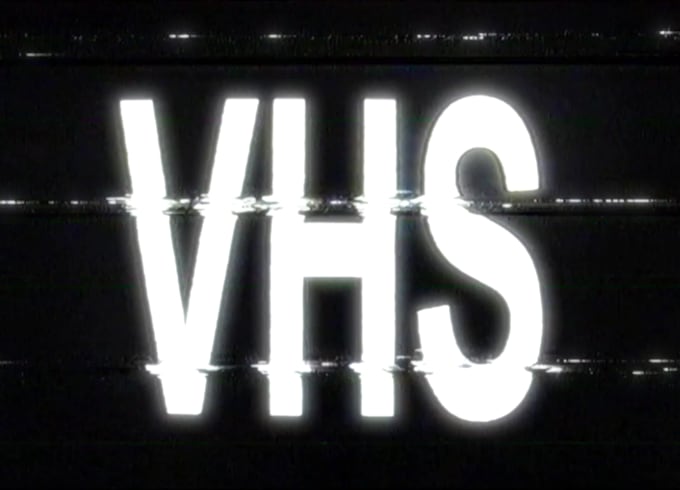 create vhs glitch video edits