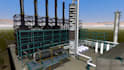do 3d industrial process refinery, pipeline and oil gas plant workflow animation