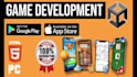 develop game in unity 3d , unity 2d for android, ios web, PC