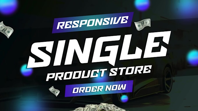 develop single product store using woocommerce and responsive wordpress website