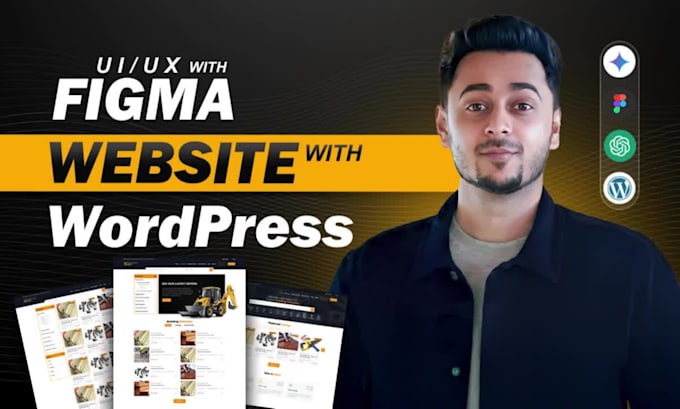 design conversion focused uiux in figma and build in wordpress