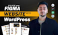 design conversion focused uiux in figma and build in wordpress