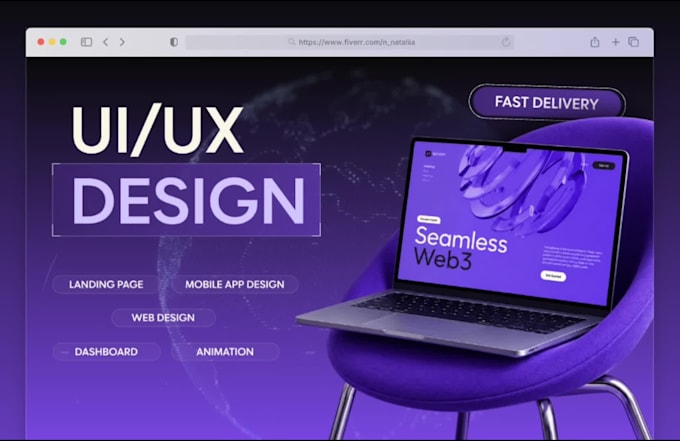 design figma UI UX for websites, saas and landing pages