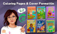 format your coloring book interior and cover for amazon KDP