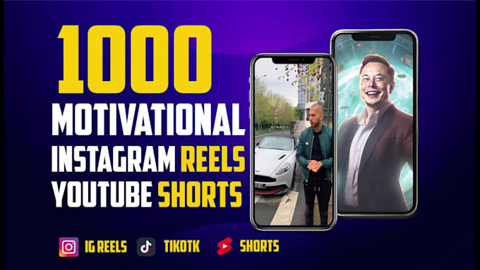create motivational youtube shorts and instagram reels