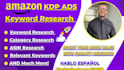 research profitable kdp keywords for your ads campaigns