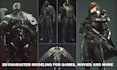 create 3d character and creature models