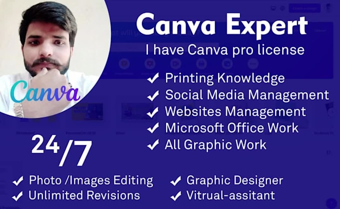 be your canva expert designer