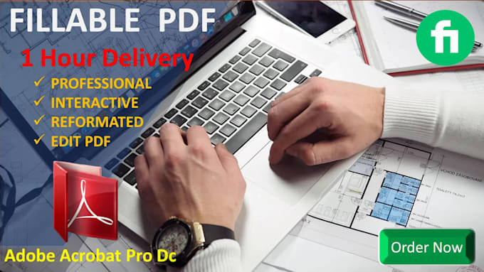 create an urgent fillable pdf form