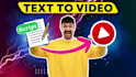 convert blog post, article or text to video with voice over