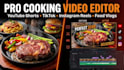 edit viral food and cooking vidéos