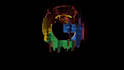 do 4k glitch realistic neon sign logo animation