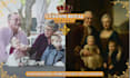 create a custom royal portrait of you, your family, or your pet