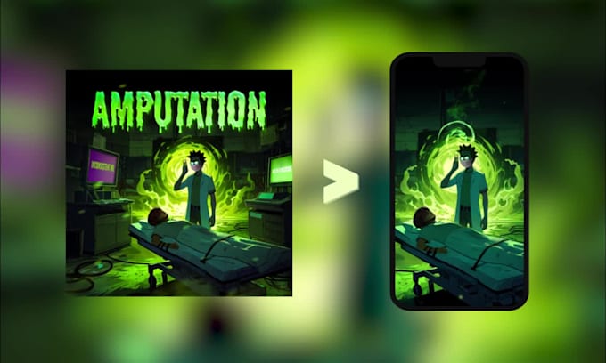 animate the album cover in motion graphics