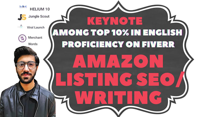 do amazon listing copywriting, listing optimization and a plus