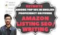 do amazon listing copywriting, listing optimization and a plus