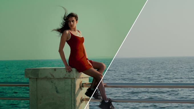 do professional video color grading and color correction