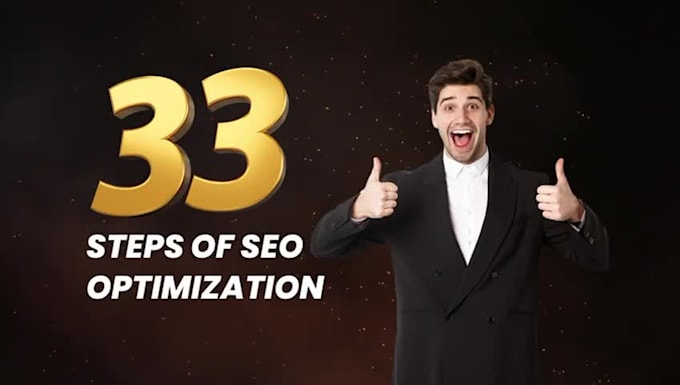do 33 steps SEO on wordpress, shopify, wix, ghl, ai website