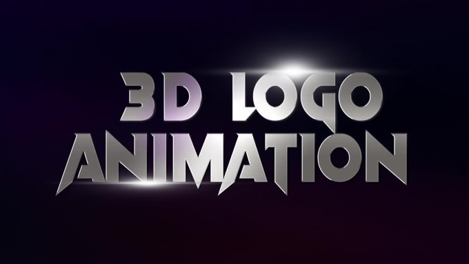 do 3d logo animation