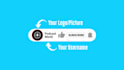 make an animated youtube subscribe button