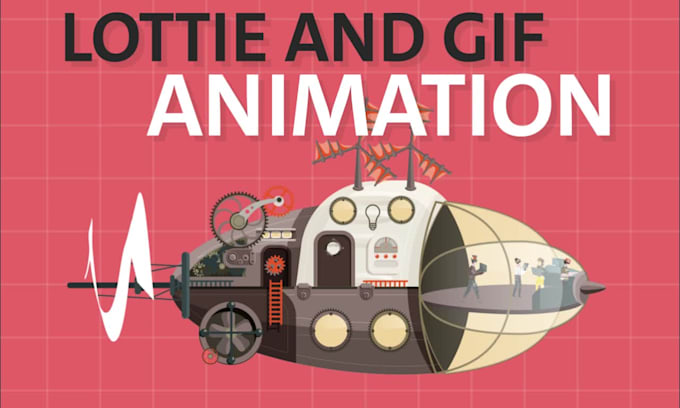 create lottie, json animation