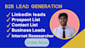 do contact list and prospect list building