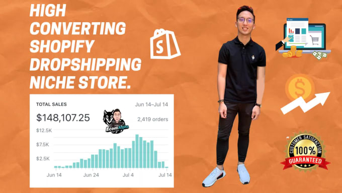 Create Shopify Dropshipping Store and Website With Premium Theme That Converts 