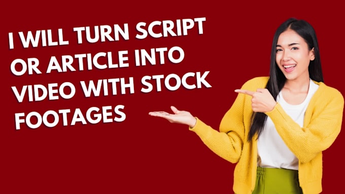 turn your article blog or script into engaging video