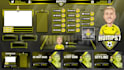 design twitch overlays and stream pack with an esports logo