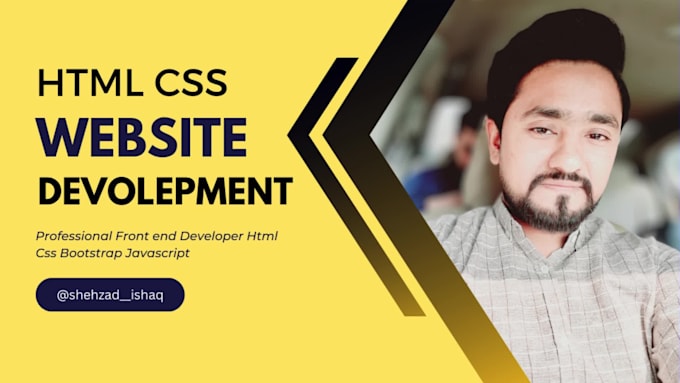Create web page modern responsive website design in html css by Shehzad ...