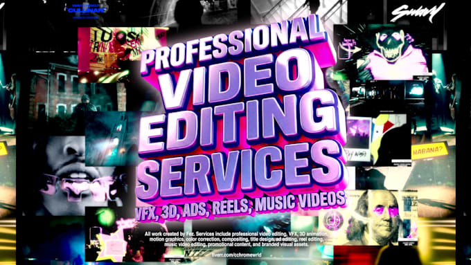 do professional video editing