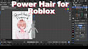 modeling your hair for roblox